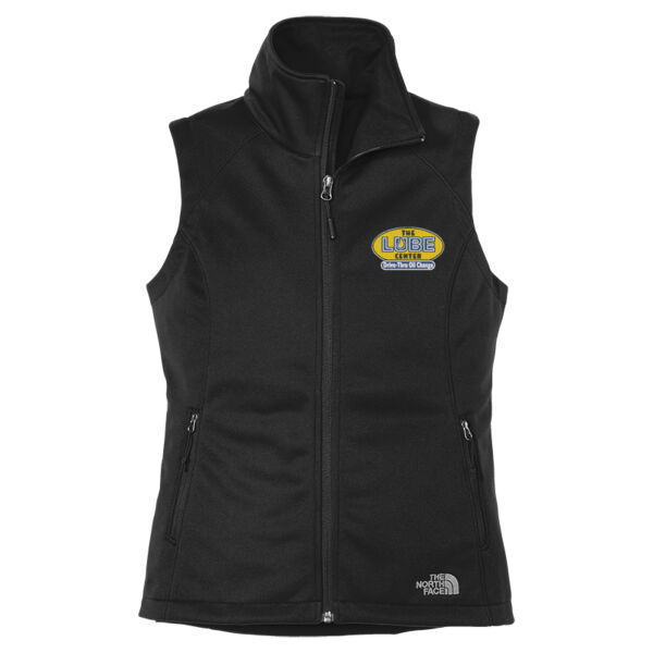 Embroidered The Lube Center - Ladies Ridgewall Soft Shell Vest Thumbnail