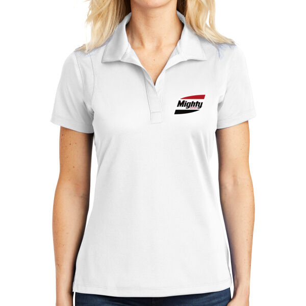 Printed Mighty Auto Parts - Ladies Micropique Sport Wick ® Polo Thumbnail