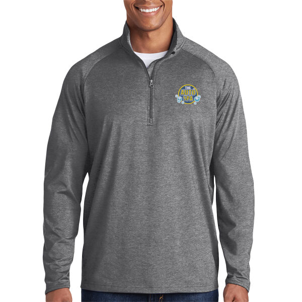 The Auto Spa Embroidered - Sport Wick ® Stretch 1/4 Zip Pullover Thumbnail