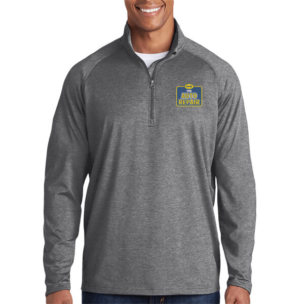 The Auto Repair Embroidered - Sport Wick ® Stretch 1/4 Zip Pullover Thumbnail