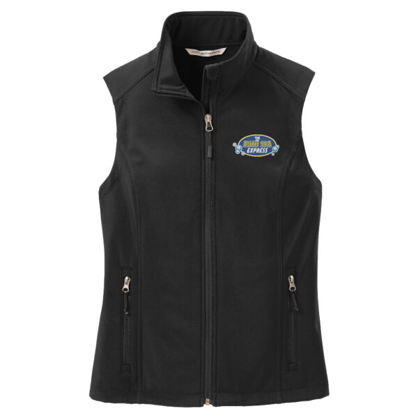 The Auto Spa Express Embroidered  - Ladies Core Soft Shell Vest Thumbnail