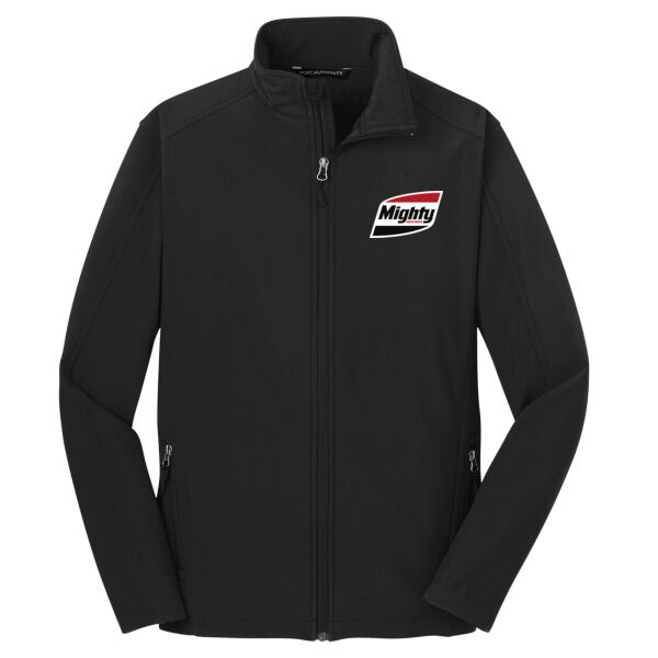 Printed Mighty Auto Parts - Core Soft Shell Jacket Thumbnail