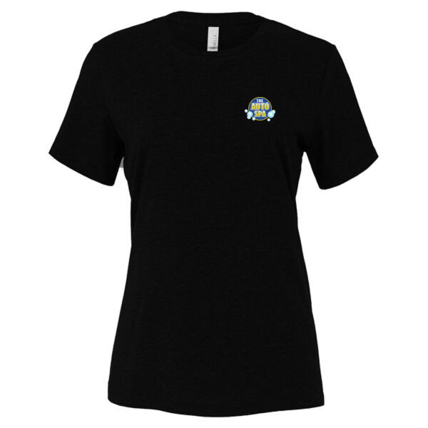 Printed The Auto Spa - Women’s Relaxed Fit Heather CVC Tee Thumbnail