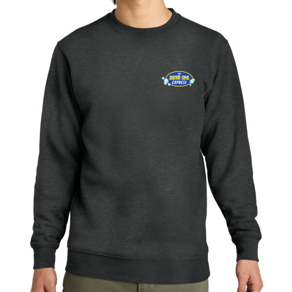 Printed The Auto Spa Express - Fleece Crew Sweatshirt Thumbnail