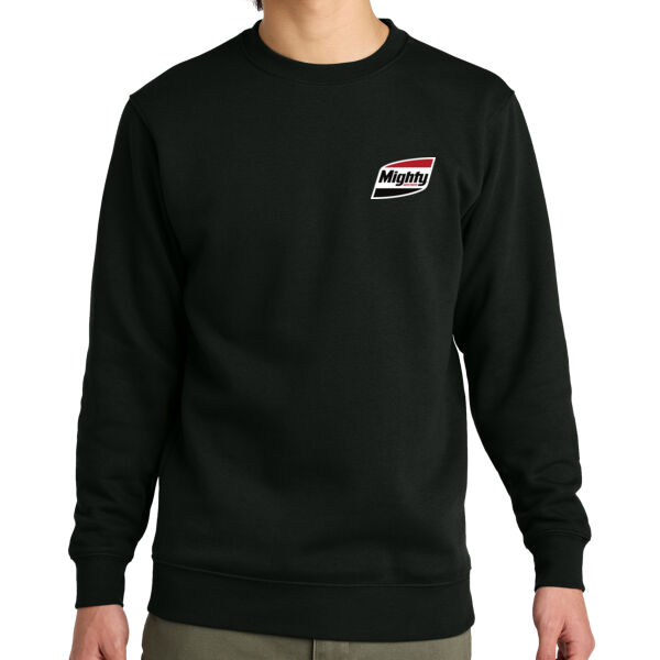 Printed Mighty Auto Parts - Fleece Crew Sweatshirt Thumbnail