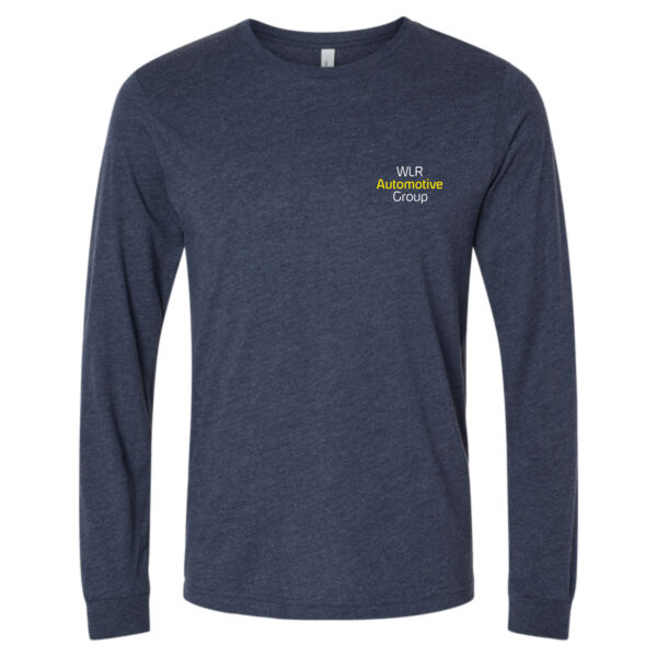 Printed WLR Automotive Group - Unisex Heather CVC Long Sleeve Tee Thumbnail