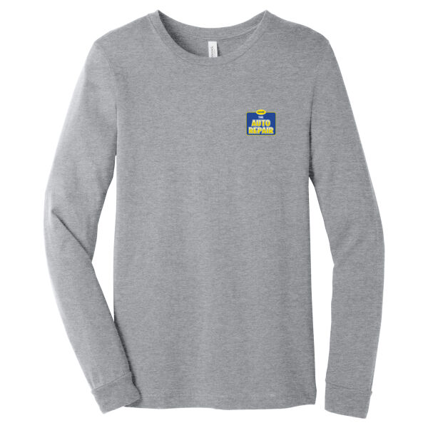 Printed The Auto Repair - Unisex Heather CVC Long Sleeve Tee Thumbnail