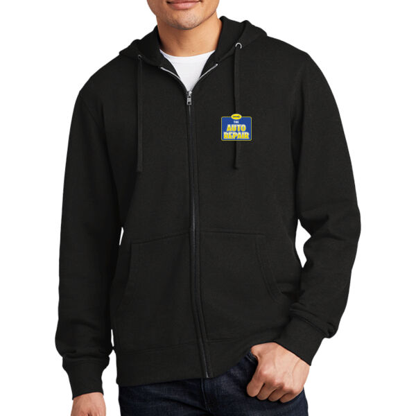 Printed The Auto Repair - Fleece Full Zip Hoodie Thumbnail