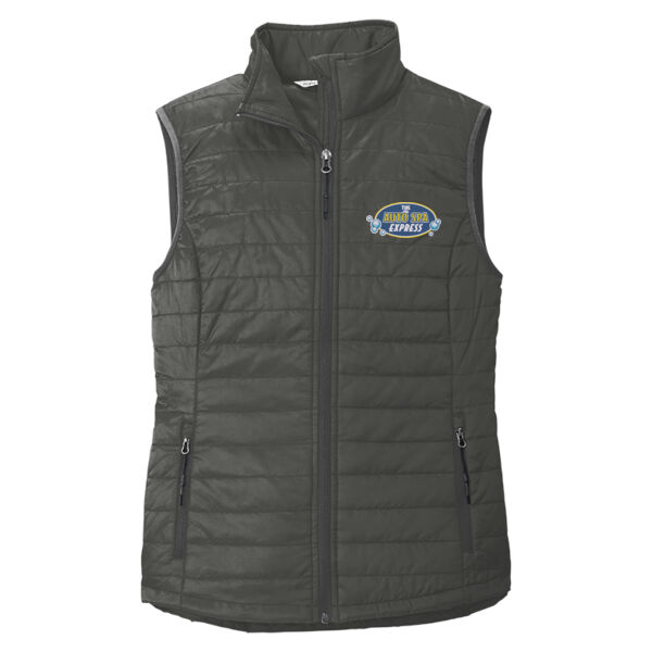 The Auto Spa Express Embroidered  - Women's Packable Puffy Vest Thumbnail