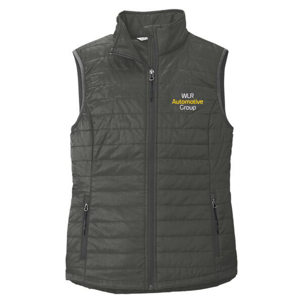 WLR Automotive Group Embroidered - Women's Packable Puffy Vest Thumbnail