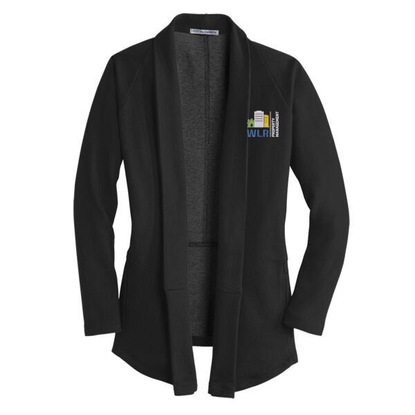 WLR Property Management Embroidered  - Ladies Interlock Cardigan Thumbnail