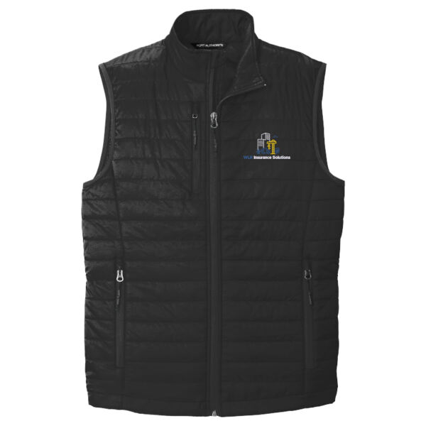 WLR Insurance Solutions Embroidered - Packable Puffy Vest Thumbnail