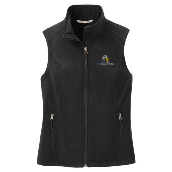 WLR Insurance Solutions Embroidered - Ladies Core Soft Shell Vest Thumbnail