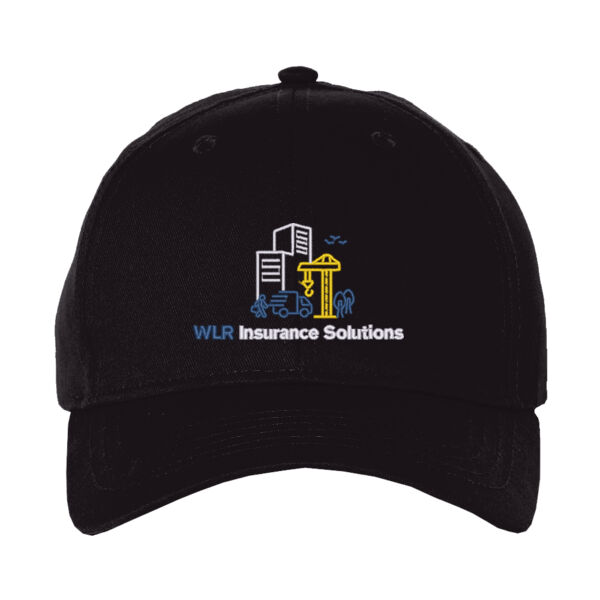 WLR Insurance Solutions Embroidered - Adult Cotton Twill Cap Thumbnail