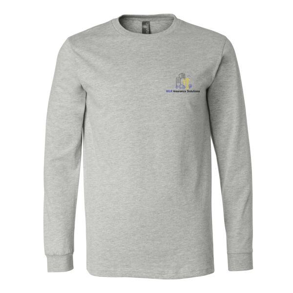 WLR Insurance Solutions Printed - Unisex Heather CVC Long Sleeve Tee Thumbnail