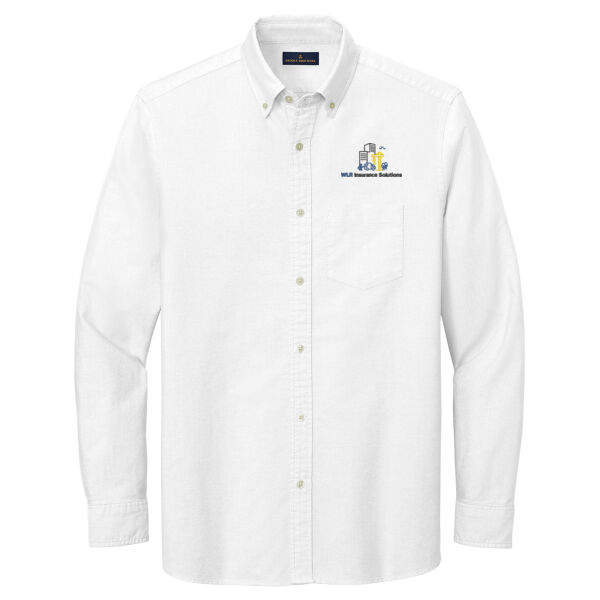 WLR Insurance Solutions Embroidered - Casual Oxford Cloth Shirt Thumbnail