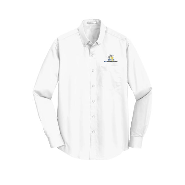 WLR Insurance Solutions Embroidered - Wrinkle Resistant Button Down Thumbnail