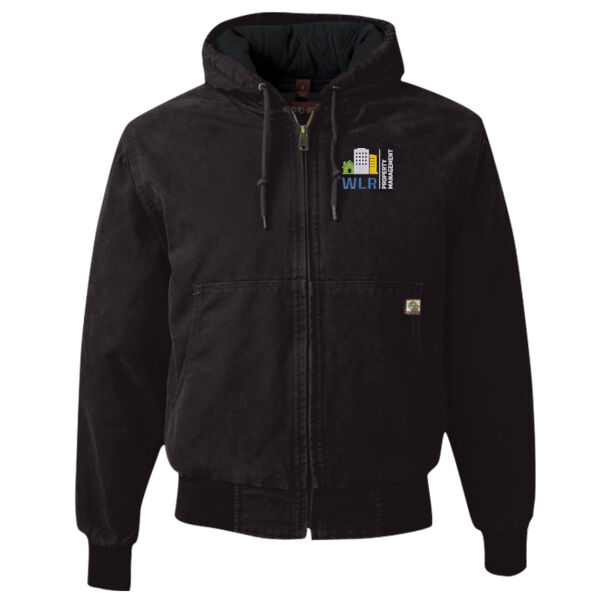 WLR Poperty Management Embroidered - Cheyenne Boulder Cloth™ Hooded Jacket with Tricot Quilt Lining Thumbnail