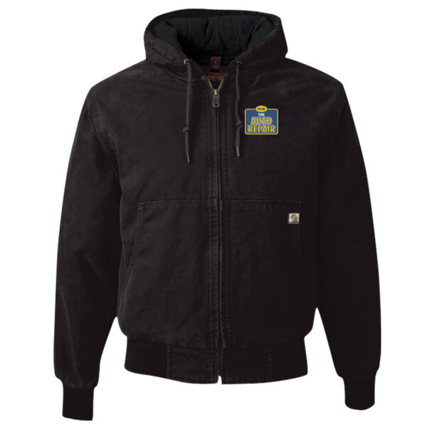 The Auto Repair Embroidered - Cheyenne Boulder Cloth™ Hooded Jacket with Tricot Quilt Lining Thumbnail