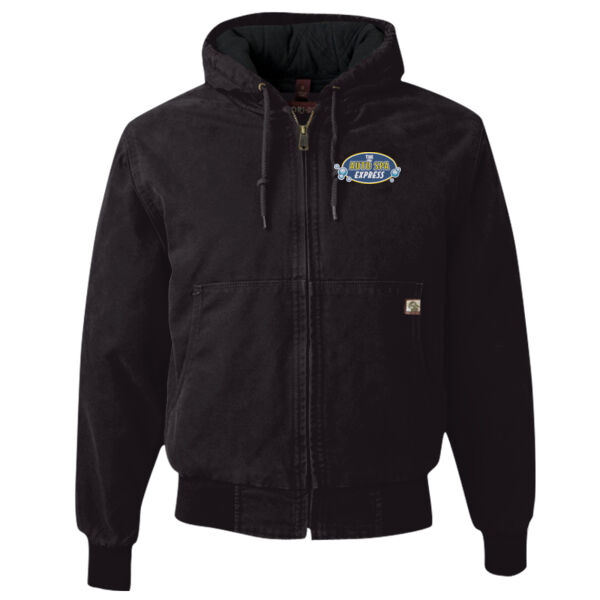 The Auto Spa Express Embroidered - Cheyenne Boulder Cloth™ Hooded Jacket with Tricot Quilt Lining Thumbnail