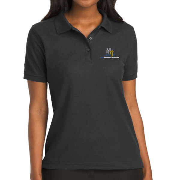 WLR Insurance Solutions Embroidered - Women's Silk Touch Polo Thumbnail