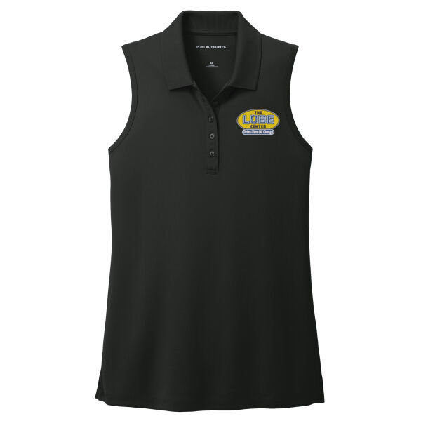 Embroidered The Lube Center - Women's Dry Zone ® UV Micro Mesh Sleeveless Polo Thumbnail