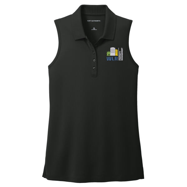 WLR Poperty Management Embroidered - Women's Dry Zone ® UV Micro Mesh Sleeveless Polo Thumbnail