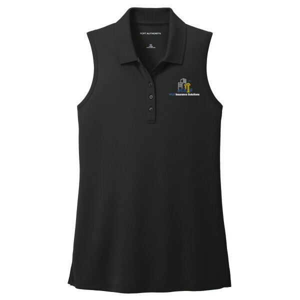 WLR Insurance Solutions Embroidered - Women's Dry Zone ® UV Micro Mesh Sleeveless Polo Thumbnail
