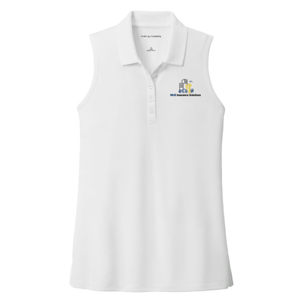 WLR Insurance Solutions Embroidered - Women's Dry Zone ® UV Micro Mesh Sleeveless Polo Thumbnail
