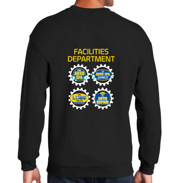 WLR Facilities Front/Back Print - Heavy Blend Crewneck Sweatshirt Thumbnail