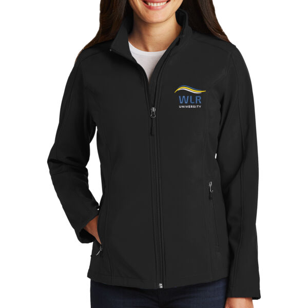 WLR University Embroidered - Ladies Core Soft Shell Jacket Thumbnail