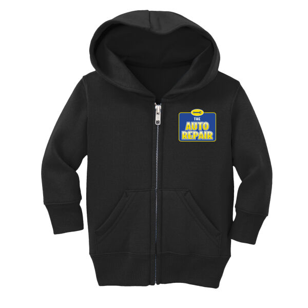 The Auto Repair Printed - Infant Core Fleece Full Zip Hooded Sweatshirt Thumbnail