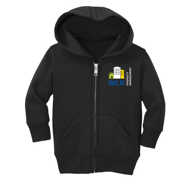 WLR Property Management Printed - Infant Core Fleece Full Zip Hooded Sweatshirt Thumbnail