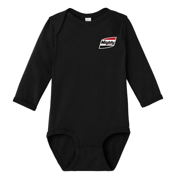 Mighty Auto Parts Printed - Infant Long Sleeve Jersey Bodysuit Thumbnail